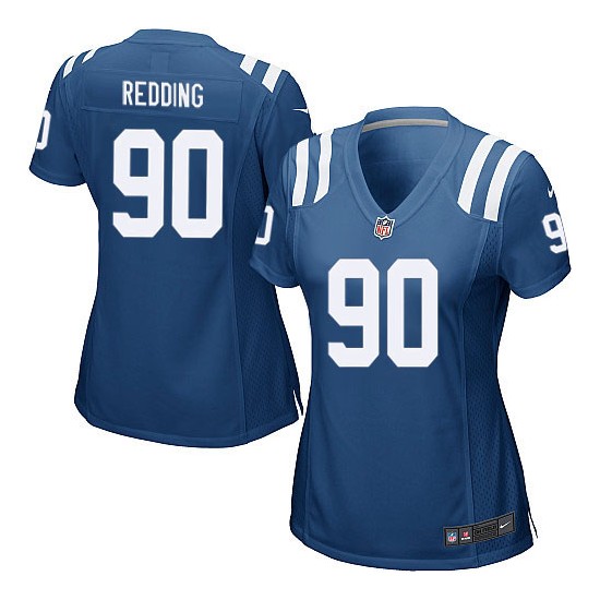 Cory Redding Women's Jersey Nike Indianapolis Colts 90 Game Royal