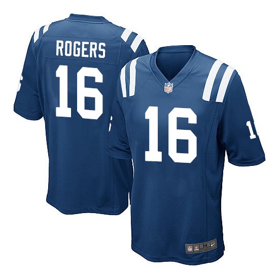 Da'Rick Rogers Youth Jersey Nike Indianapolis Colts 16 Limited Royal