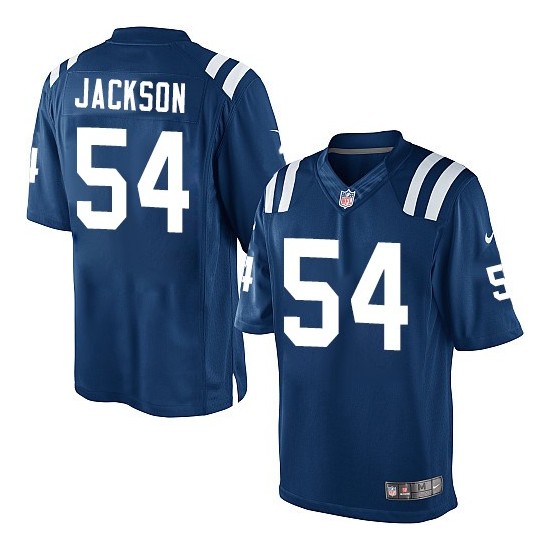 Andrew Jackson Youth Jersey Nike Indianapolis Colts 54 Elite Royal