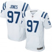 Arthur Jones Men's Jersey : Nike Indianapolis Colts 97 Elite White Road Jersey