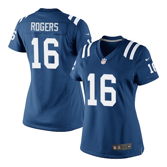 Da'Rick Rogers Women's Jersey : Nike Indianapolis Colts 16 Limited ...