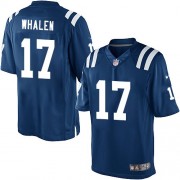 Griff Whalen Men's Jersey : Nike Indianapolis Colts 17 Limited Royal Blue Team Color Home Jersey