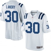 LaRon Landry Men's Jersey : Nike Indianapolis Colts 30 Limited White Road Jersey